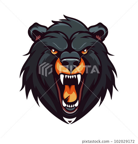 Modern professional grizzly bear logo for a sport team 102029172