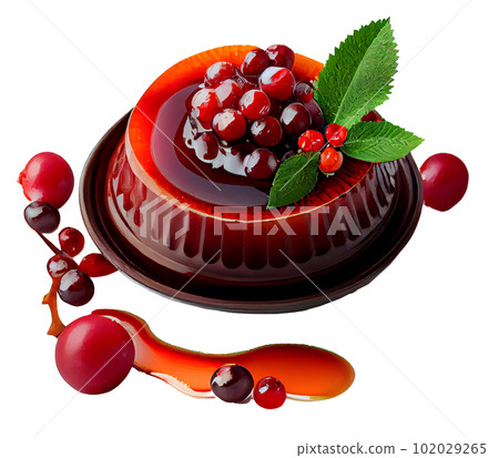 delicious Cranberry sauce with bits. 102029265
