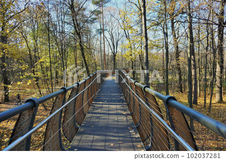 The eco pathway is located in the area of the Landscape Park "Wild Nature" in Moscow. The eco pathway is located in the area of the Landscape Park "Wild Nature" in Moscow. 102037281