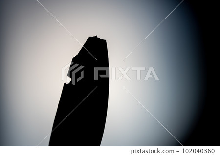 Damaged plastic drone rotor propeller blade caused by flying into an object and crashing. Damaged plastic drone rotor propeller blade caused by flying into an object and crashing. 102040360