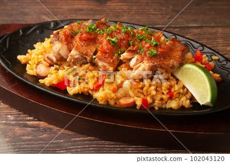 chicken jambalaya 102043120