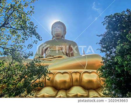Unique Temple Wat Pak Nam Phasi Charoen in Bangkok, Thailand Unique Temple Wat Pak Nam Phasi Charoen in Bangkok, Thailand 102043663