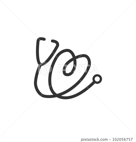 Healthcare logo template. Icon Illustration Brand Identity. Isolated and flat illustration. Vector graphic Healthcare logo template. Icon Illustration Brand Identity. Isolated and flat illustration. Vector graphic 102056757