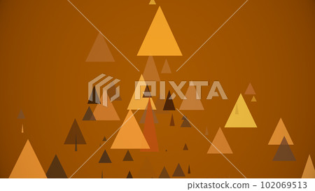 三角形在五顏六色的背景中出現 三角形在五顏六色的背景中出現 102069513