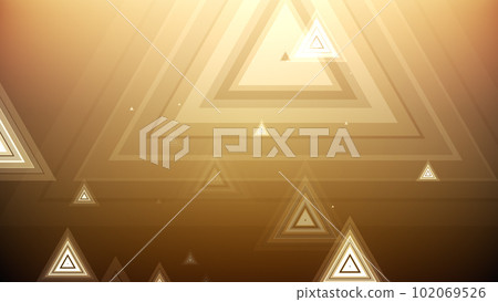 三角形在五顏六色的背景中出現 三角形在五顏六色的背景中出現 102069526