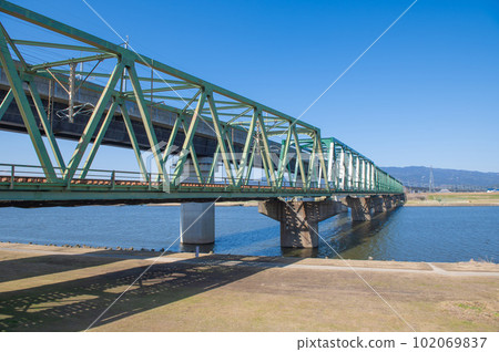 JR九州・鹿兒島本線築後川大橋 102069837