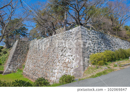 久留米城的石牆 久留米城的石牆 102069847