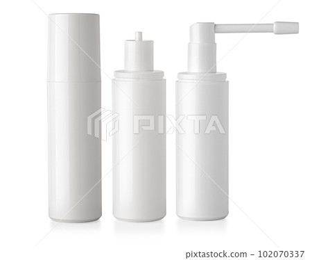 Bottles spray isolated 102070337