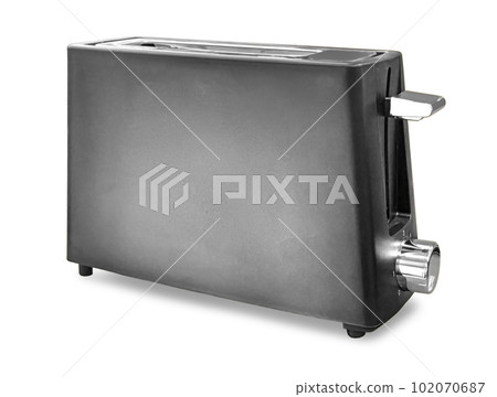 black toaster isolated black toaster isolated 102070687