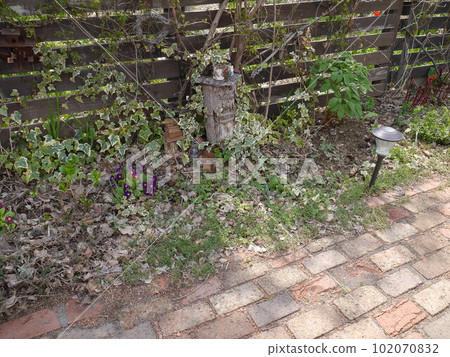 四月的花園,當綠色開始變暗 四月的花園,當綠色開始變暗 102070832