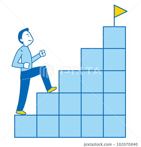 男子爬樓梯 102070840