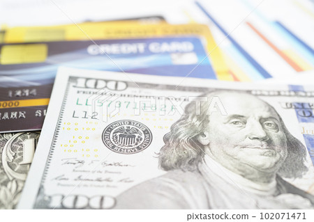 Credit card with password key lock and US dollar banknote money, security finance business concept. Credit card with password key lock and US dollar banknote money, security finance business concept. 102071471