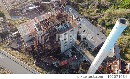 Ikeshima Coal Mine Ruins "Thermal Power Station" Ikeshima Coal Mine Ruins "Thermal Power Station" 102071684