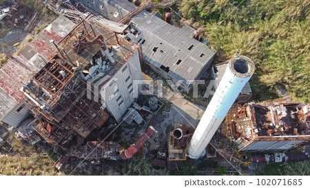 Ikeshima Coal Mine Ruins "Thermal Power Station" Ikeshima Coal Mine Ruins "Thermal Power Station" 102071685