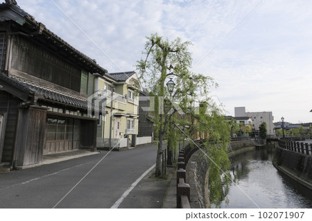 保留著許多歷史建築的佐原街道 保留著許多歷史建築的佐原街道 102071907
