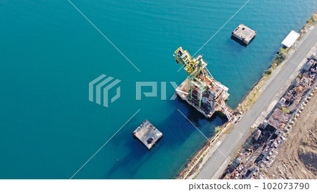 Ikeshima Coal Mine Ruins "Ship Loader" 102073790