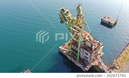 Ikeshima Coal Mine Ruins "Ship Loader" 102073792
