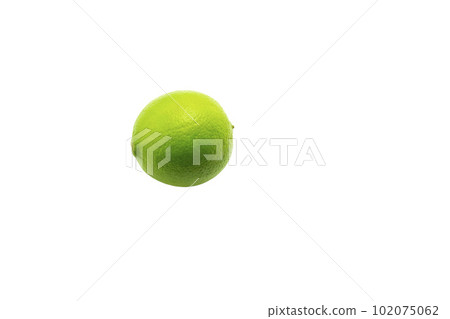 lime isolated on white background. Banner, cover, mockup, for your design. lime isolated on white background. Banner, cover, mockup, for your design. 102075062