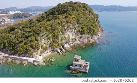 Katashima torpedo launch test site ruins 102076208