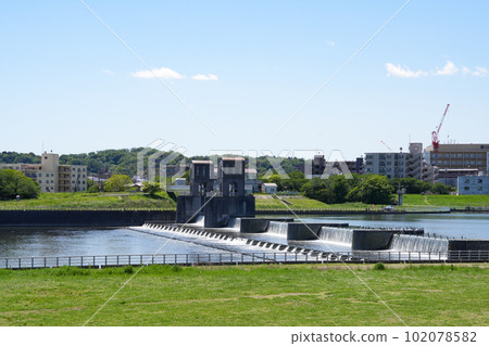 Nikkaryo-shuku Kawara embankment Nikkaryo-shuku Kawara embankment 102078582