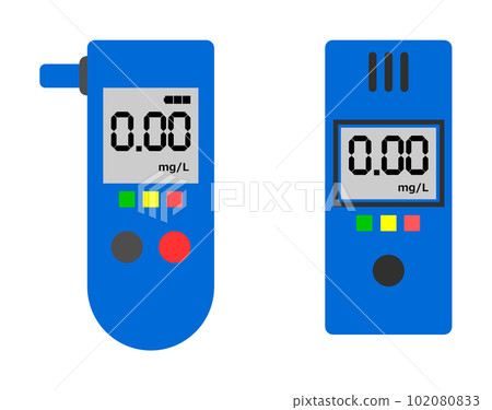 檢測呼吸中毒的酒精檢查器 102080833