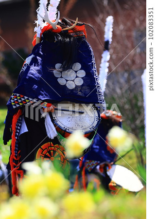 Iwate Prefecture Folk Performing Arts Performance Deer Dance 102083351