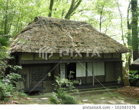 Kogarashi Monjiro's birthplace, Mikazuki-mura, Nitta-gun, Joshu 102083376