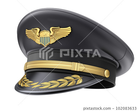 Civil pilot hat with the badge Civil pilot hat with the badge 102083633