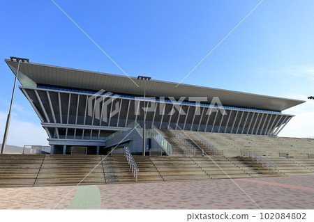 Appearance of Tokyo Aquatics Center (Koto Ward, Tokyo) Appearance of Tokyo Aquatics Center (Koto Ward, Tokyo) 102084802
