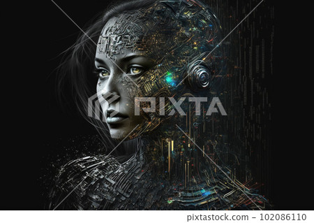 人工智能 (AI) 圖像：AI 生成的圖像 102086110