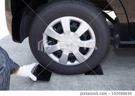 輪胎止動器 車輪止動器 102088636
