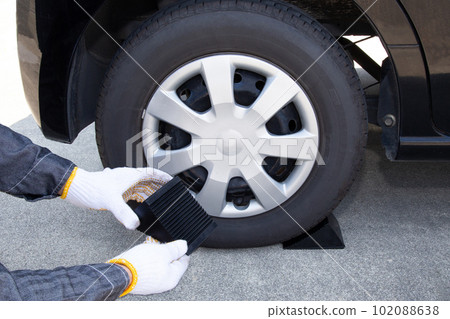 輪胎止動器 車輪止動器 102088638