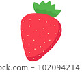 Strawberry icon fruit illustration 102094214