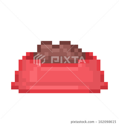 Animal food pixel illustration 102098615
