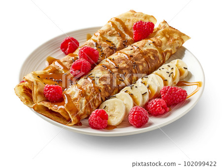 freshly baked crepes 102099422