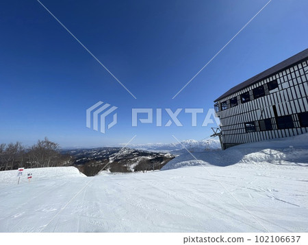 上越國際滑雪場斜坡風景 102106637