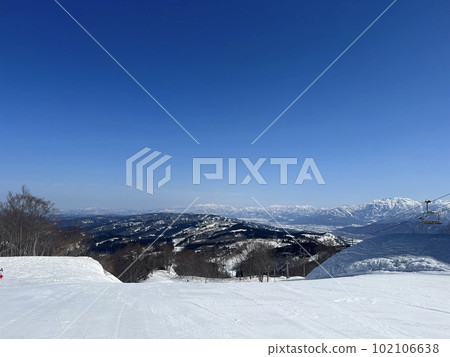 上越國際滑雪場斜坡風景 102106638