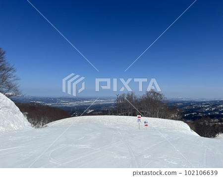 上越國際滑雪場斜坡風景 102106639