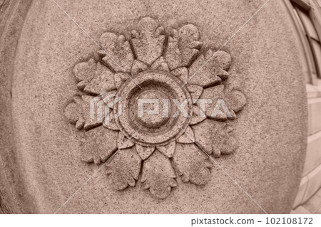 Retro stone mark pattern Retro stone mark pattern 102108172