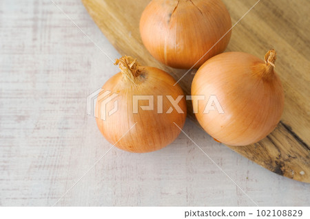 一組洋蔥的照片 102108829