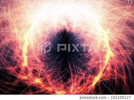3d illustration of burning flames 3d illustration of burning flames 102109127