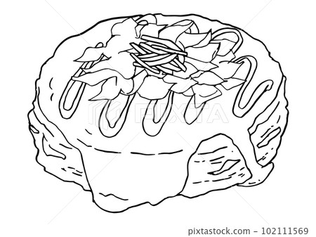禦好燒簡單插畫線描 禦好燒簡單插畫線描 102111569