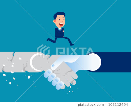 Running away from the dying business. Withdraw capital from risk 102112494