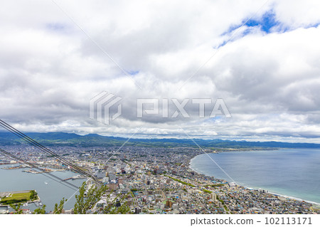 Scenery from Mt. Hakodate (Hakodate City, Hokkaido) 102113171