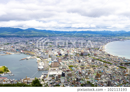 Scenery from Mt. Hakodate (Hakodate City, Hokkaido) Scenery from Mt. Hakodate (Hakodate City, Hokkaido) 102113193