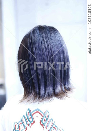 Inner Gray Hair Dyed Greige! Inner Gray Hair Dyed Greige! 102118598