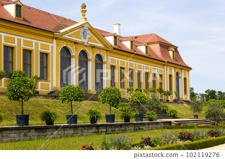 A historic garden Grosssedlitz in Germany A historic garden Grosssedlitz in Germany 102119276