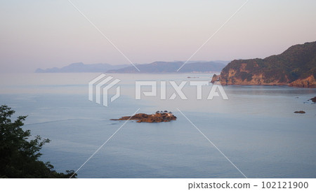 黃昏的城崎日和山海灘 102121900