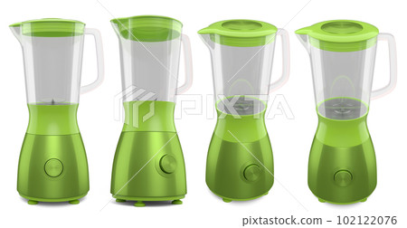 Electric blender for making healthy smoothie isolated on a white background Electric blender for making healthy smoothie isolated on a white background 102122076