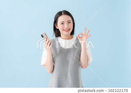 Female Casual Smartphone OK 102122178